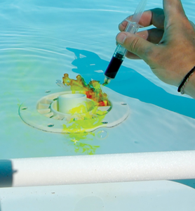 Sunlonge SL3100T Teinture fluorescente professionnelle pour la détection des fuites UV, soluble dans l'eau, pour les conduites de piscine - Product Image 5