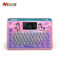 Jouets éducatifs précoces Machine d'apprentissage de l'anglais rose tablettes d'apprentissage pour enfants