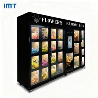 Distributeur Automatique Réfrigéré de Fleurs – Boîte Distributrice Florale Libre-Service – Distributeur de Bouquets de Fleurs
