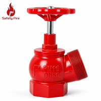 Vanne d'arrêt intérieure de style russe DN65 PN16, hydrant d'incendie intérieur, vente en gros directe usine à prix compétitif pour les entrepreneurs