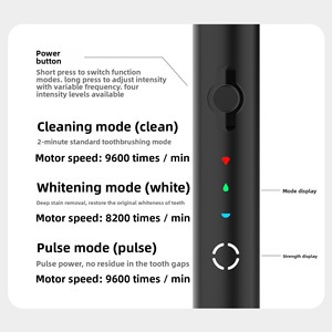 Kit <span class=keywords><strong>de</strong></span> <span class=keywords><strong>brosse</strong></span> <span class=keywords><strong>à</strong></span> dents <span class=keywords><strong>électrique</strong></span> rotative rechargeable pour soins bucco-dentaires, 2 têtes <span class=keywords><strong>de</strong></span> <span class=keywords><strong>brosse</strong></span>, 3 modes, <span class=keywords><strong>étui</strong></span> <span class=keywords><strong>de</strong></span> <span class=keywords><strong>voyage</strong></span>, remplacement domestique - Product Image 2
