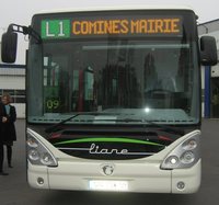 Écran LED pour bus, affichage matriciel LED pour taxi, affichage de destination et de trajet