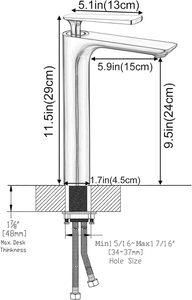 Beelee salle de bain navire évier <span class=keywords><strong>robinet</strong></span> haut brossé or flux <span class=keywords><strong>d</strong></span>'<span class=keywords><strong>eau</strong></span> un trou levier bain lavabo <span class=keywords><strong>robinet</strong></span> bassin mitigeur - Product Image 2