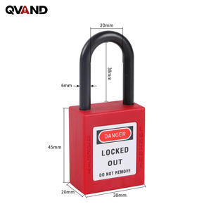 QVAND Fabricante de Candados de Seguridad Industrial Bloqueo y Etiquetado Candado LOTO con Llave Maestra - Product Image 2