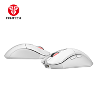 Mouse Gaming OEM Ringan Nirkabel BT 2.4 Mode Trip Berkabel PAW3395 untuk Laptop PC Optik