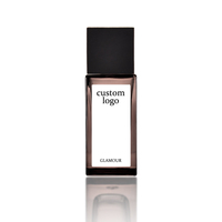 Flacon de parfum pour homme de luxe personnalisé avec logo, couleur, 50 ml, flacon en verre vide avec boîte pour cadeau de mariage, bouchon à visser, échantillon gratuit