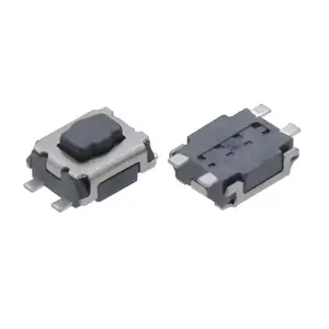 Interruptor táctil de botón ovalado Kandens 3x4 SMD 3*4*1,8/2,0mm SMT 4 pines interruptores de botón táctil