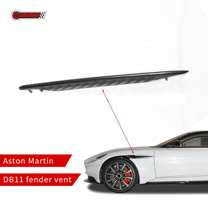 Precio de Fábrica, Estilo OEM, Piezas de Auto de Fibra de Carbono Seca, Rejilla de Ventilación para Guardabarros para Aston Martin DB11 - Product Image 1