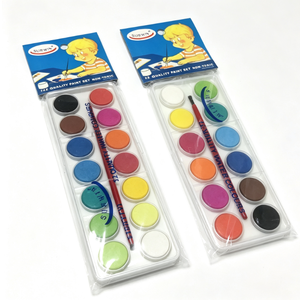 Factory Direct <b>12</b> Colors Watercolor Paint Set Solid Watercolor Cake Set for Kids Art Supplies for Students - Product Image 5