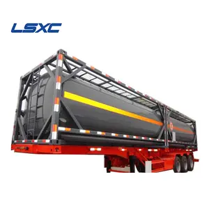 Chemical Tank Container 40FT 45cbm hcl sulfuric acid storage tank
