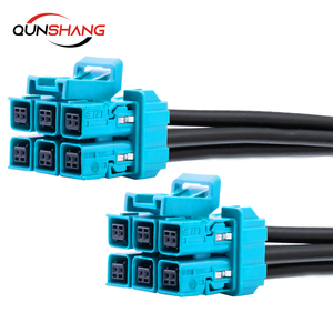 Conector Hembra de 6 Pines MATEnet de Tyco Electronics 2302461-9, Cable <span class=keywords><strong>Dacar</strong></span> 647-4, Conjunto de Cable Gigabit Ethernet - Product Image 3