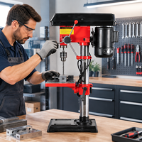 Perceuse à colonne industrielle ZJ5125, 1100W, capacité 25mm, MT3, 12 vitesses, pour atelier de fabrication