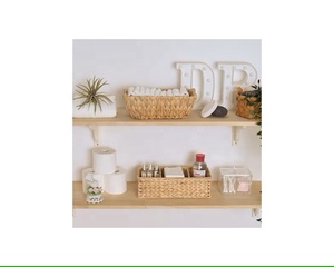 Panier de rangement durable en jacinthe d'eau avec 3 niveaux pour articles de cuisine décoration de la maison - Product Image 4