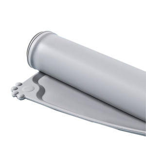 Hersteller Lagerware Moderne 1,5mm Dicke Silikon-Haustiermatte Anti-Verschütt Wasserdichte Rutschfeste Hundematte Leicht zu Reinigende Katzen- und Hunde-Essmatte - Product Image 5