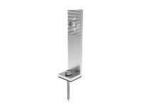 Nouveaux produits énergétiques : Supports en aluminium en forme de L pour panneaux solaires, pour système de carport, toit métallique, panneau solaire photovoltaïque