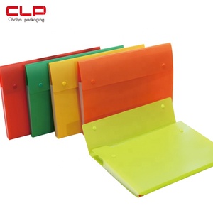 CLP Cholyn Colorful Plastic PP File Folder Custom Size Printing Office Stationery File Folder