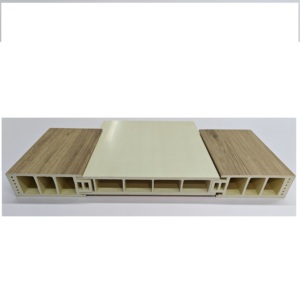 Belsonwpc Nouvelle Arrivée Design Moderne Complet WPC Porte Wpc Assembler Porte WPC Profil en Vente pour Usine Huangshan Fournisseur - Product Image 2