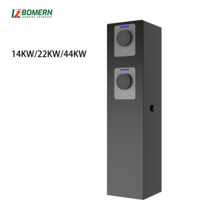 Boern AC tầng gắn EV sạc 44kw EV Trạm Sạc Châu Âu iec62196 loại 2 hai phích cắm - Product Image 2