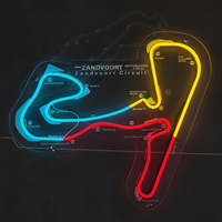 Enseigne néon LED personnalisée Circuit Gilles Villeneuve pour mariage et décoration publicitaire – En stock
