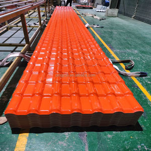 Durable <strong>Plastic</strong> Roof Edging Tile PVC <strong>Roofing</strong> Sheet for Commercial and Residential Use - Product Image 1