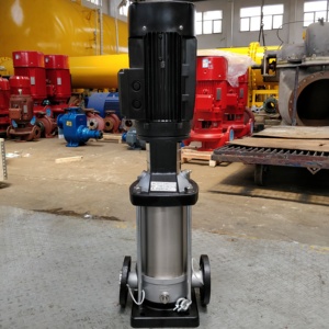 Pompe verticale multi-étages en acier inoxydable pour circulation et surpression, avec moteur inclus - Product Image 4