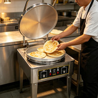 Machine à crêpes commerciale DBD-D53 en acier inoxydable 304, cuiseur vertical pour crêpes aux oignons verts et crêpes