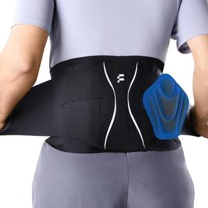 Orthèse de soutien dorsal en néoprène respirant avec caractéristiques antidérapantes Maille de trou lombaire pour hommes et femmes pour le travail et le soulagement de la sciatique - Product Image 1