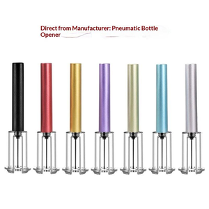 Ensemble d'ouvre-bouteille de <span class=keywords><strong>vin</strong></span> écologique en plastique avec pompe à air, verseur, <span class=keywords><strong>bouchon</strong></span> et ouvre-bouteille de poche pour champagne et cuisine - Product Image 6