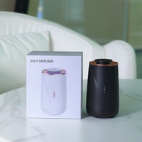 Diffuseur d'arômes pour voiture CNUS X3ART Fonctionnement par capteur de vibration avec lumière d'ambiance Machine à huile essentielle sans eau