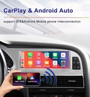 Pantalla Táctil Capacitiva IPS de 1920*720, GPS para Auto, Navegación DSP, Pantalla Dividida Estéreo para Actualización del Tablero de Audi A6 C6