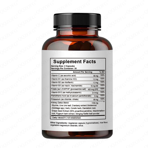 OEM Limpieza de Riñones Saludables Función de Riñones Suplemento Desintoxicación Sabor a Arándano Vitaminas PARA LA Salud 60 Cápsulas - Product Image 2