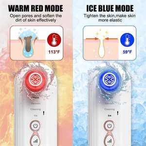 2024 Đổi Mới Mới Bong Bóng Nhỏ Nóng Nước Lạnh Oxy Làm Sạch Sâu Trên Khuôn Mặt Mũi Lỗ Chân Lông Hút Điện Loại Bỏ Mụn Đầu Đen - Product Image 3