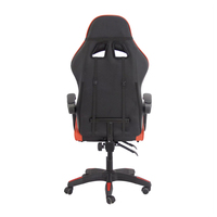Chaise de jeu en cuir à dossier haut, ergonomique, inclinable et réglable en hauteur pour la maison et le bureau