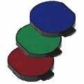 For Trodat Printy 46045 Replacement Self-Inking round Ink Stamp 6/46045 with Plastic and Rubber Material for Office Use