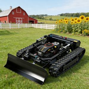 Tondeuse à gazon autotractée pour aménagement paysager de jardin, tout-terrain, réservoir, pente de montagne, entièrement automatique, télécommande - Product Image 5