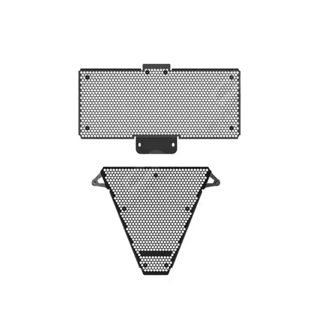 Grade de proteção do radiador para motocicleta, conjunto superior e inferior para Ducati Street Fighter V2 2022 - 2023, conjunto de grade do motor e refrigerador