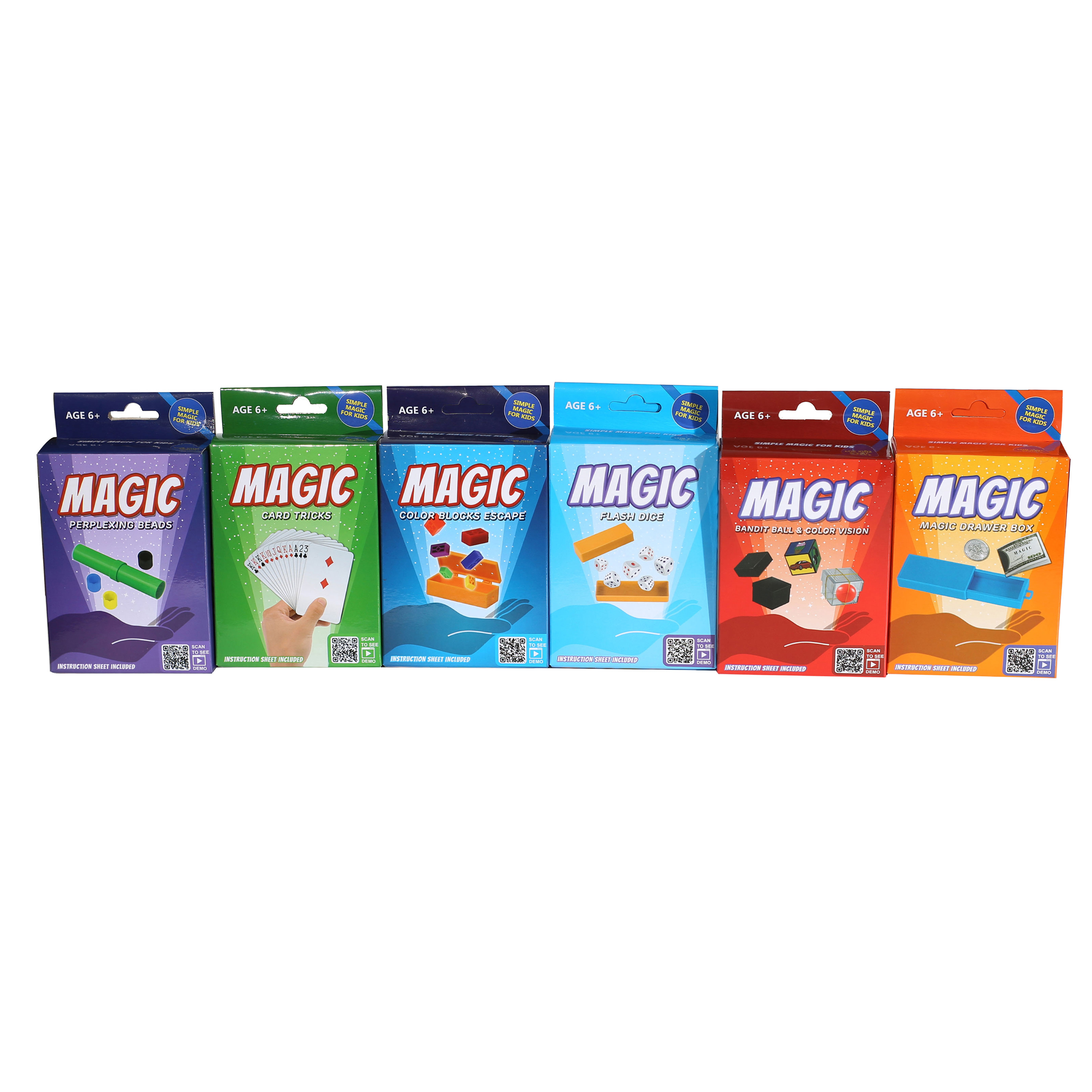 Набор пластиковых фокусов