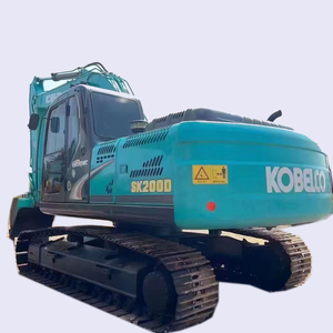 Kobelco SK200 Crawler Excavator Used Original <b>Paint</b> Construction Work-Hydraulic Core Components Engine Motor Pump Gear bucket - Product Image 1