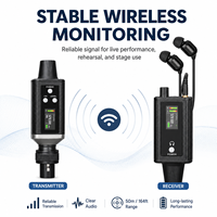 Système de monitoring intra-auriculaire portable EM-8R professionnel pour les performances live