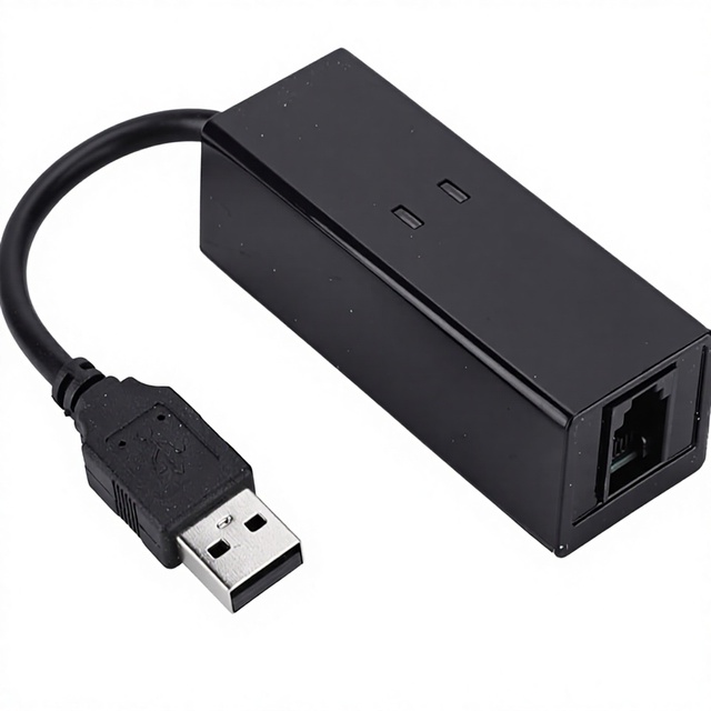 USB2.0 56K External Dial up Fax Data Modem V.92 Voice Fax Data Modem Dongle Adapter for WIN 98 SE/ME/2000/X/Vista/Win 7