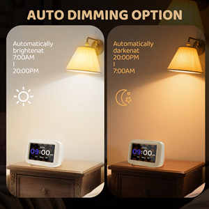 Dementia Smart <strong>Clocks</strong> <strong>Large</strong> Number Elderly Electronic Digital Calendar 5 Alarms 3 Reminders Color Changing Home Use - Product Image 4