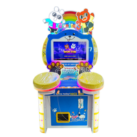 Kids Little Drum Star 3rd Machine de jeu électronique à tambour pour enfants avec écran LED
