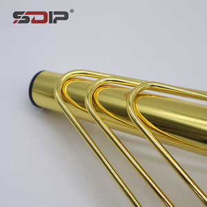 SDIP di lusso in ferro sostitutivo divano gambe triangolare mobili piede letto divano - Product Image 6