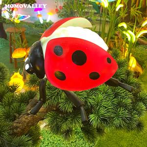 Momovalley Led <span class=keywords><strong>luz</strong></span> brillante Animal milagroso mariquita <span class=keywords><strong>luz</strong></span> Lámpara decorativa para iluminación de jardín al aire libre Navidad Halloween - Product Image 1