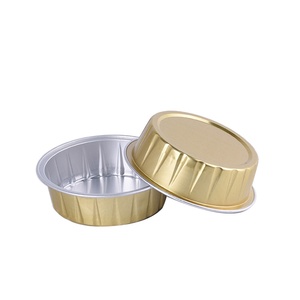 125ml Aluminum Foil Container Color Coated Mini Loaf <strong>Baking</strong> <strong>Cup</strong> <strong>China</strong> Manufacturer - Product Image 1