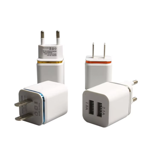อะแดปเตอร์ USB อเนกประสงค์ติดผนังอะแดปเตอร์ USB คู่ที่ชาร์จโทรศัพท์ EU US UK ปลั๊ก2.1A + 1.0A สำหรับสมาร์ทโฟน - Product Image 2