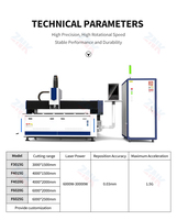 Nouvelle machine de découpe laser à fibre multifonctionnelle Infinite F3015 1500W 2000W 3000W CNC 3 axes refroidie par eau pour tôles d'acier inoxydable