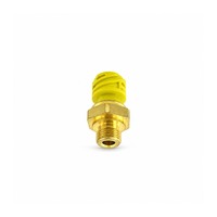 Sensor de presión de aceite de motor 4921493, cuerpo de latón, conector amarillo para reemplazo de motor Cummins M11 Volvo