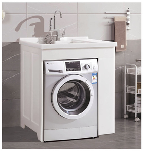 Tocadores de <span class=keywords><strong>baño</strong></span> de diseño moderno y gabinete de lavandería para hotel/apartamento/Villa para <span class=keywords><strong>lavadora</strong></span> y secadora - Product Image 2