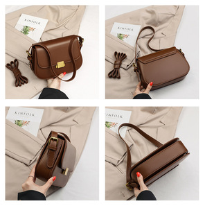 Bolsos de Mano de Cuero Genuino de Alta Calidad al por Mayor, Bolsos de Hombro de Diseñador para Mujer - Product Image 6